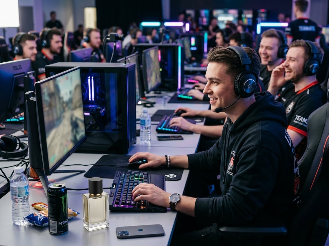 Sørg altid for at have en god parfume med når du er til LAN-party